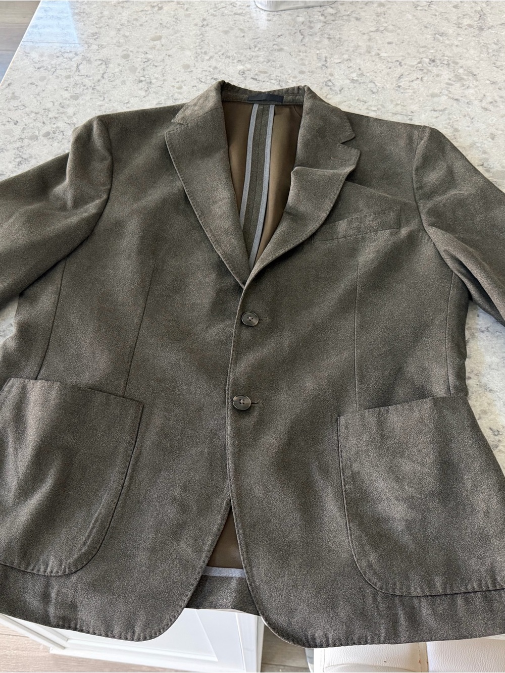 Men's MK  40s Army Two-Button Blazer